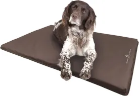 Black Sierra Extra Large Dog Kennel Pad, 1 Inch Thick Padding Measures 32" x 22", Water Resistant Crate Cushion for Hunting or Travel, Durable and Slip Resistant Pet Bedding Mat