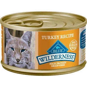 Blue Buffalo Wilderness Canned Cat Food Turkey