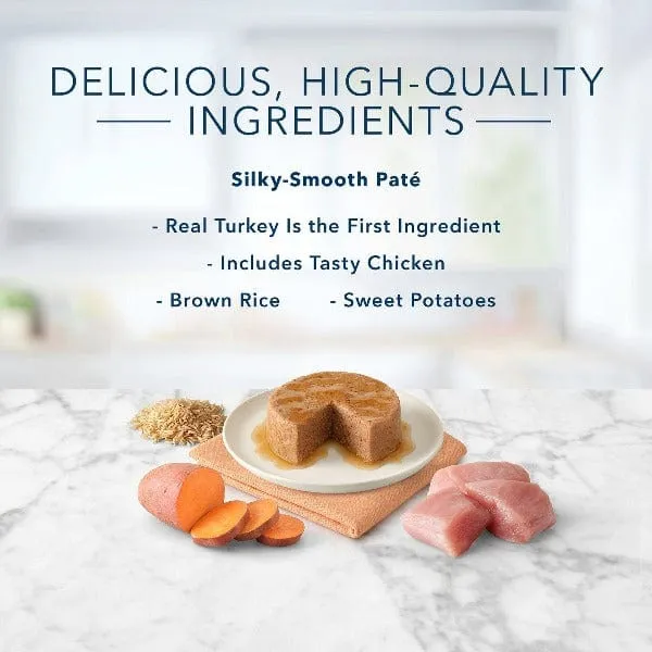 BLUE Tastefuls Turkey & Chicken Entree Pate Canned Cat Food, 5.5oz