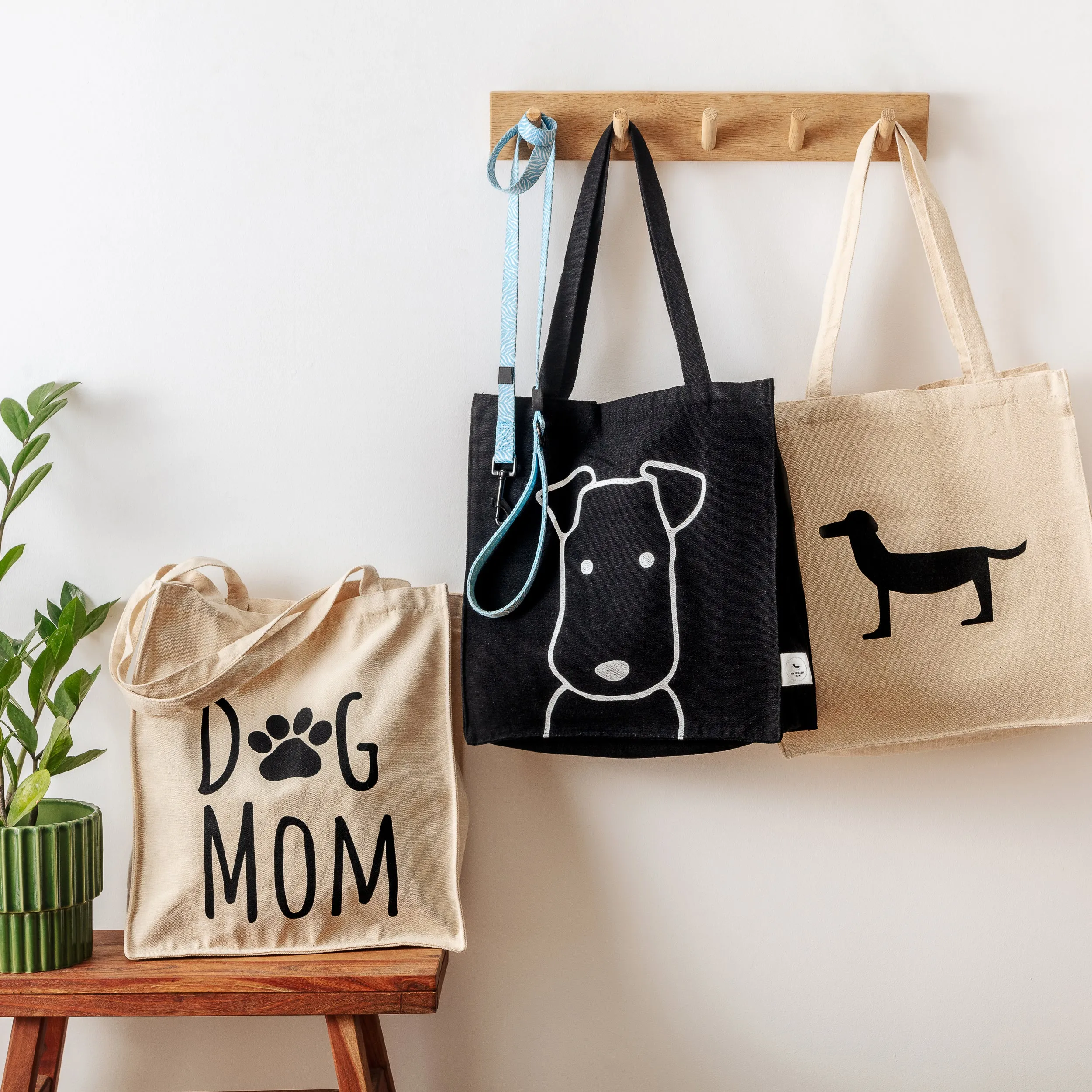 CHARLIE TOTE BAG BLACK