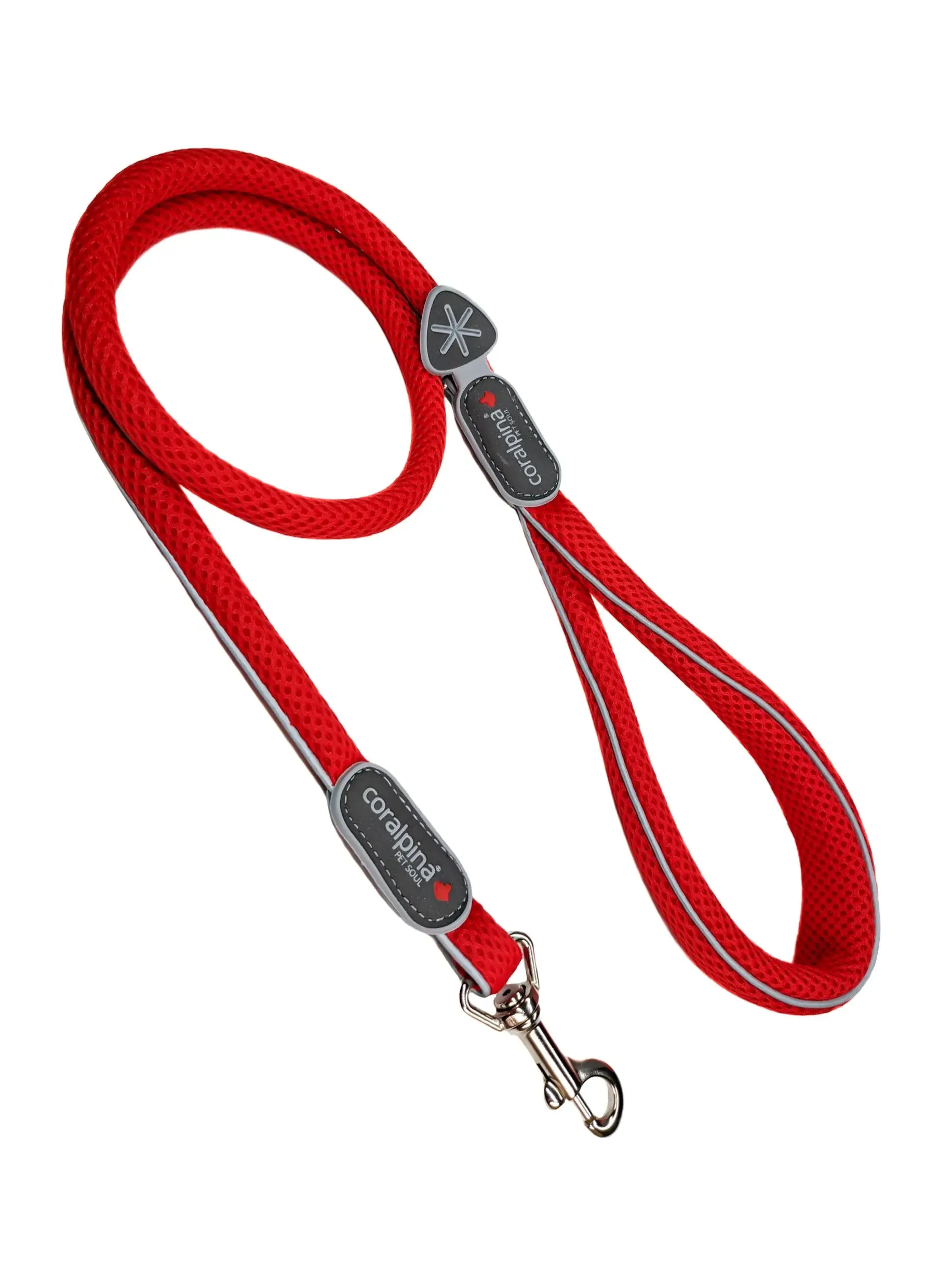 Coralpina dog lead Pet Soul Reflective Mesh Matching Leash