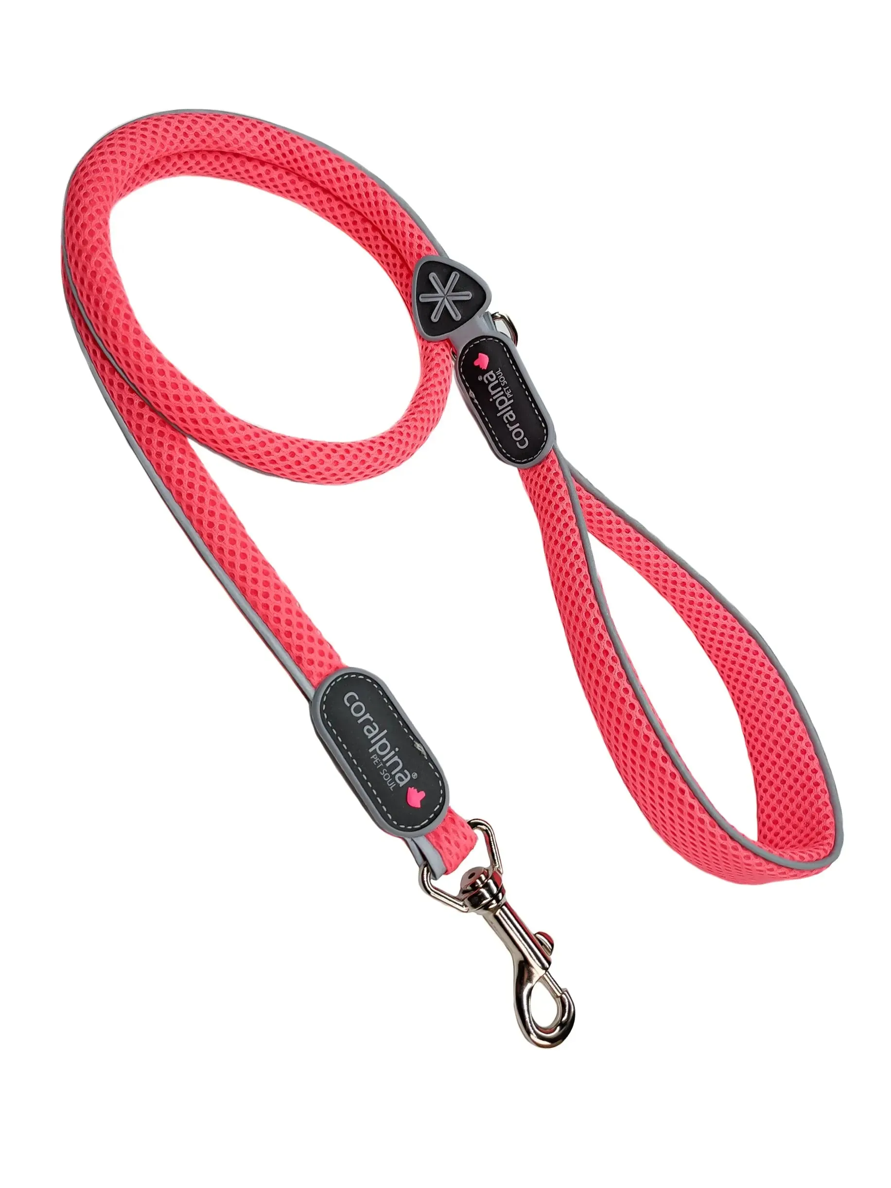 Coralpina dog lead Pet Soul Reflective Mesh Matching Leash