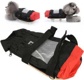 Dog Walking Scooter, Elastic Band Silent Wheels Pet Wheelchair Breathable Oxford Fabric Dog Wheelchair for Old Disabled Dogs S(Suitable for 23.5kg/4.47.7lb)