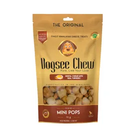 Dogsee Chew Mini Pops Dental Chews with Real Turmeric