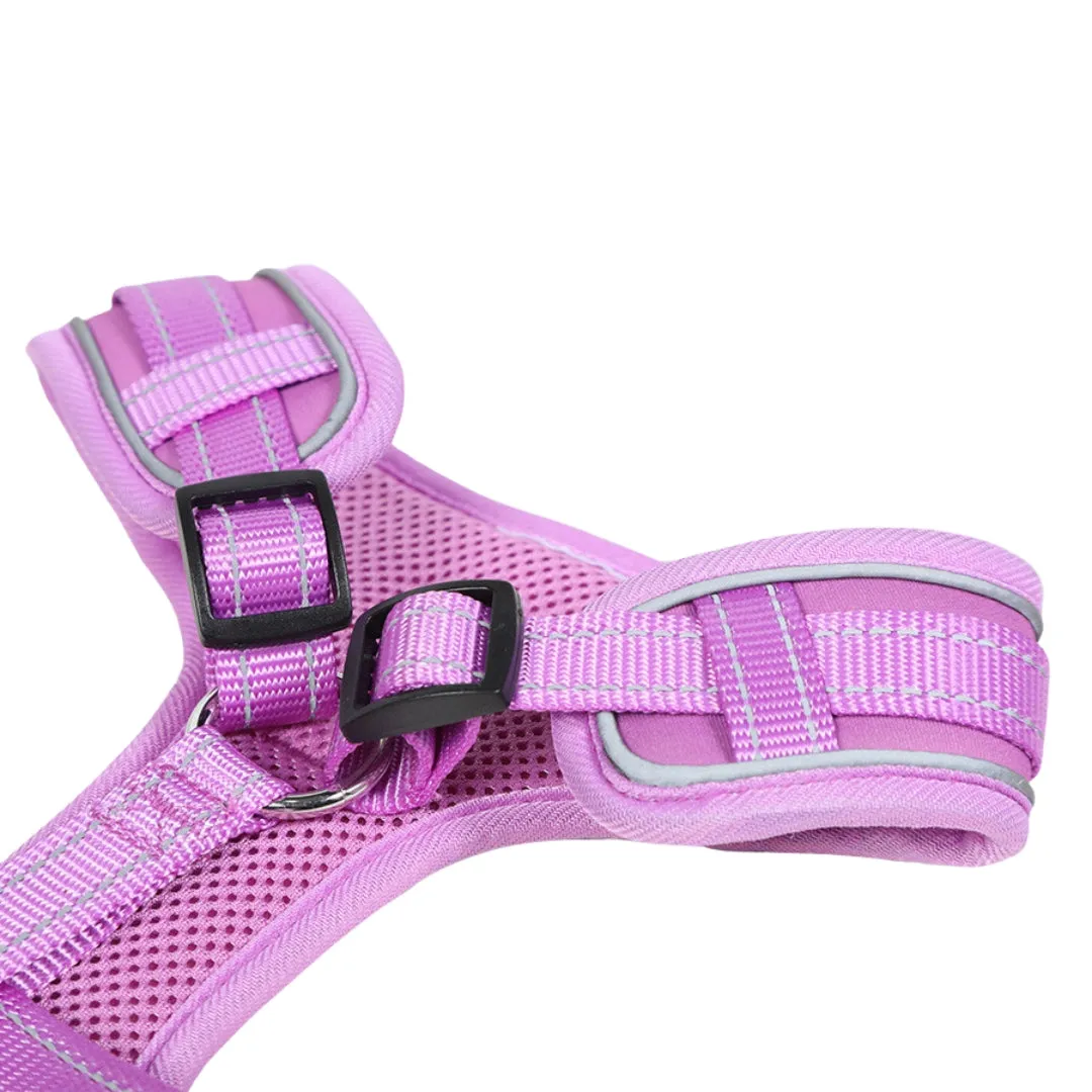 Doodlebone Adjustable Airmesh Dog Harness - Orchid