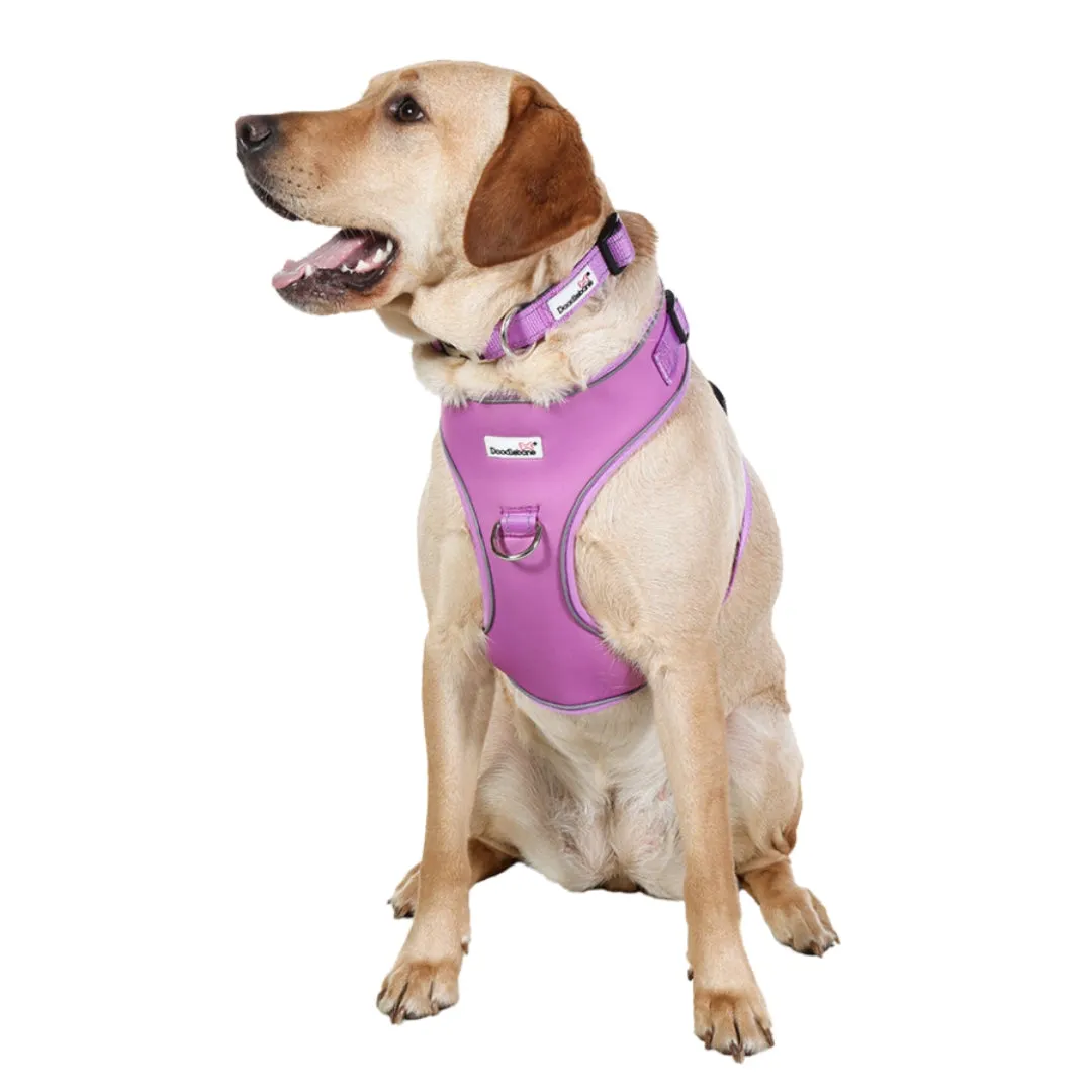 Doodlebone Adjustable Airmesh Dog Harness - Orchid