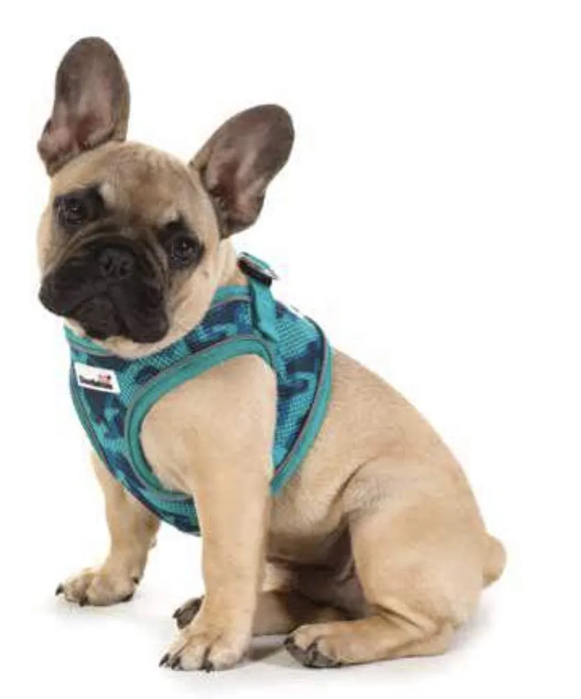 Doodlebone Snappy Step In Dog Harness - Ruby Red