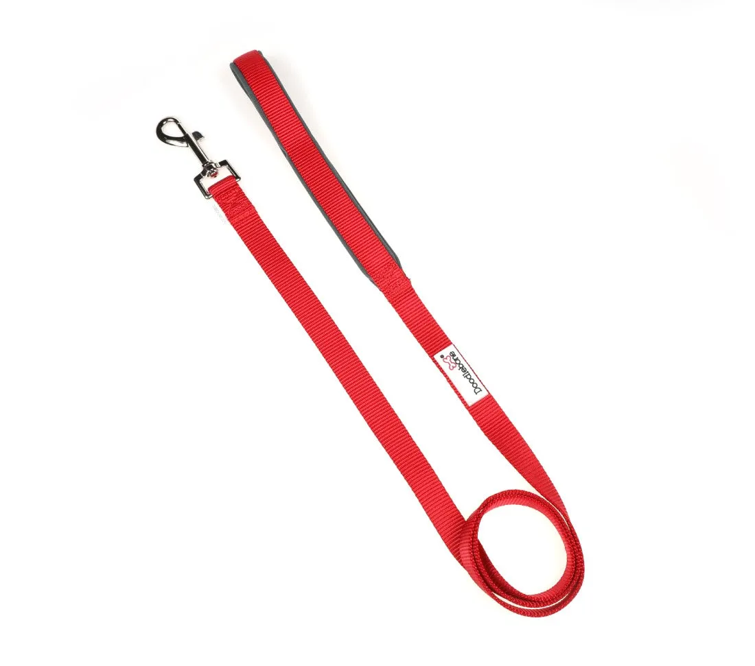 Doodlebone Snappy Step In Dog Harness - Ruby Red