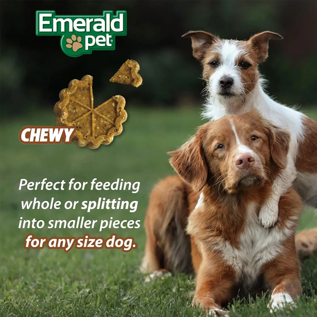 Emerald Pet Quiche Royale Egg Recipe with Sweet Potato Chewy Dog Treats (6 oz)