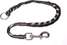 EzyDog Mongrel Bungee Dog Leash Rope Extension - 24 Inch Shock-Aborbing Leash - Works with The Mongrel Leash (Sold Separately) - Use Two for a Tangle-Free Double Dog Leash (Black)