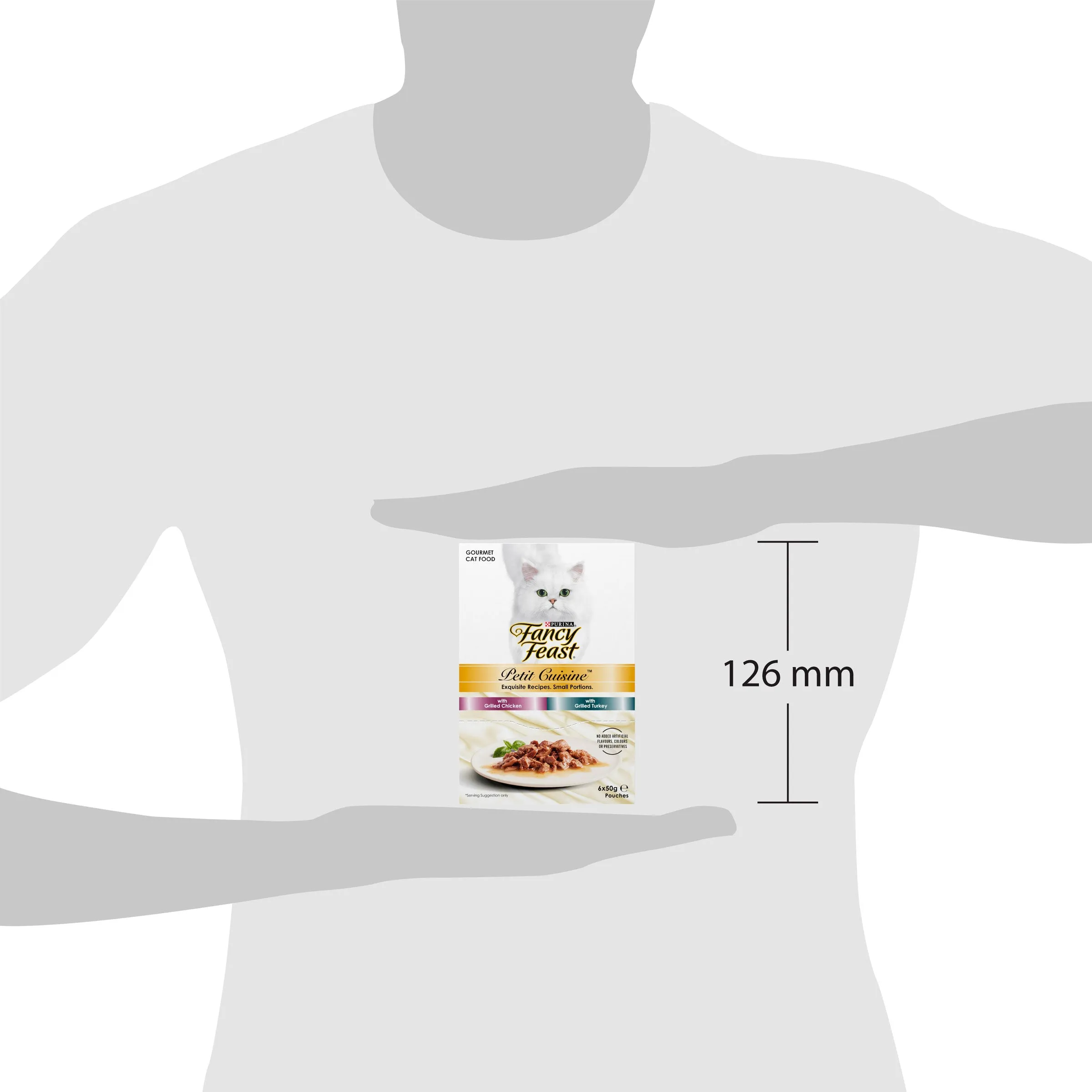 Fancy Feast Adult Petit Cuisine Chicken And Turkey Grilled Wet Cat Food 6 X 50g
