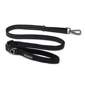 Fauna® Black Reflective Multi-Use Dog Lead 5.6ft
