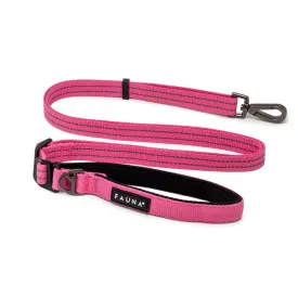 Fauna® Pink Reflective Multi-Use Dog Lead 5.6ft