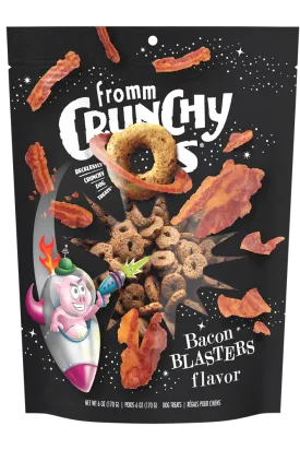 Fromm Crunchy O's Bacon Blasters Flavor Treats