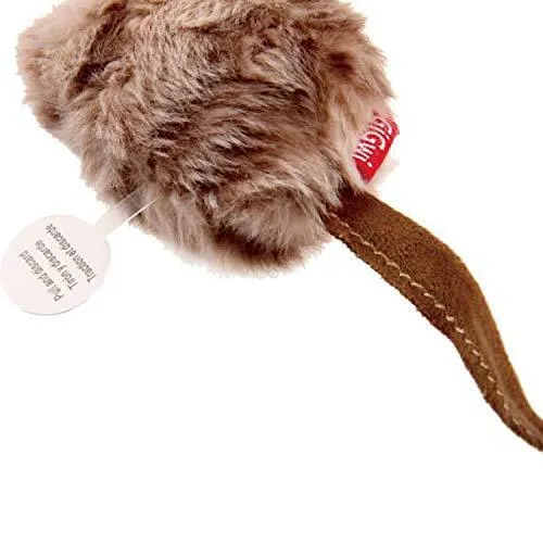 Gigwi Chirpy Cat Mouse Toy Squeak- Cat Toys Interactive Squeaking Mouse Cat Toy Melody Chaser Play N Squeak Kitten Toy, Mouse Sound Cat Toy for Boredom