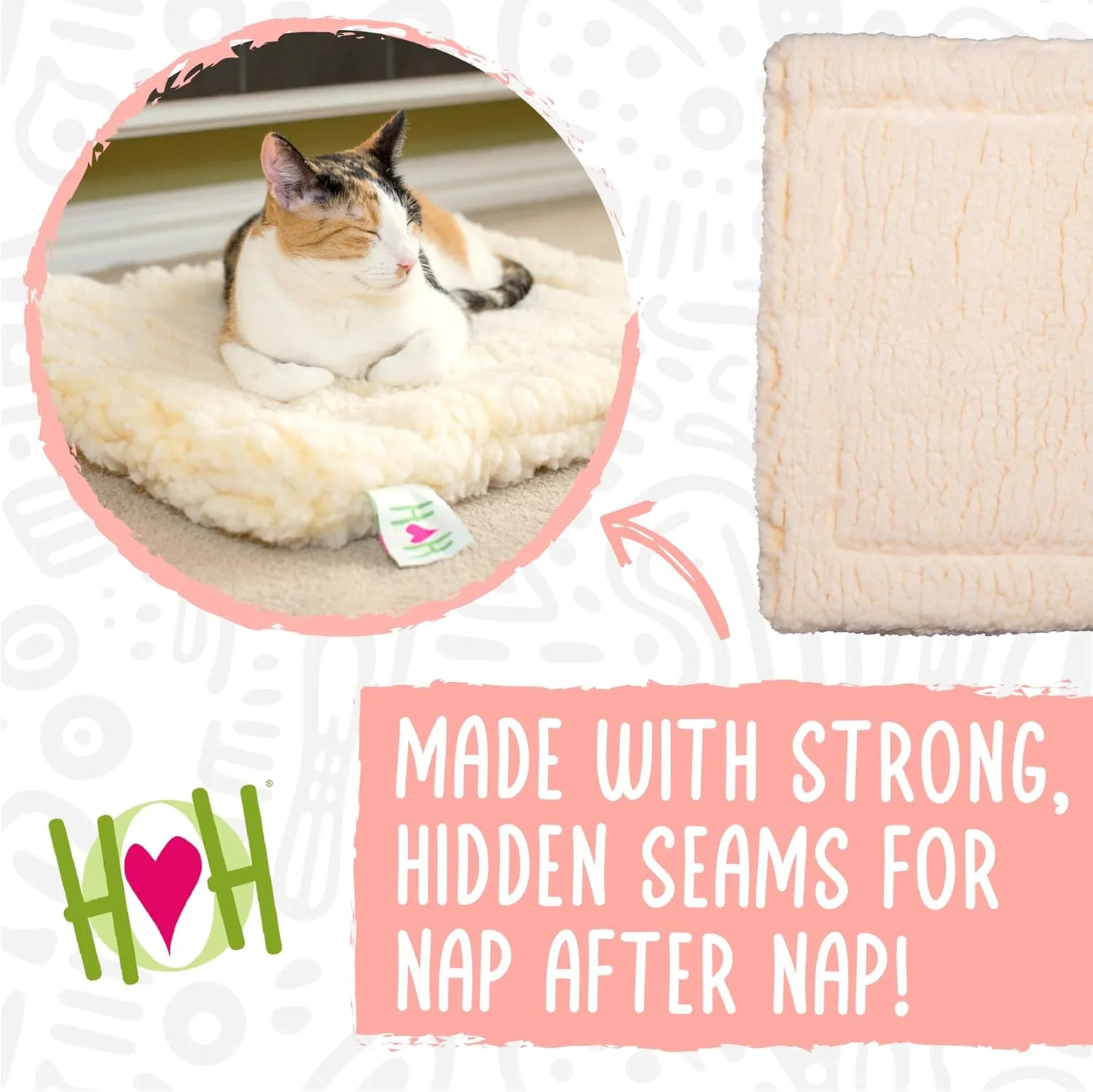 HuggleHounds Dog Bed - Dog Mat Beds for Large Dogs - Soft, Washable Crate Pad Dog Pillow - Extra Durable Fleece Dog Crate Bed & Kennel Pad - 30"x48" Size Flat Dog Bed Pillow | Hugglefleece, XL Mat