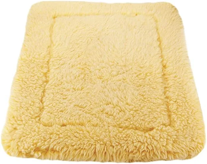 HuggleHounds Mat Cat & Dog Bed - Crate Pads for Dog Cages, Machine Washable Kennel Bed for Sleeping, Small & Medium Size Breeds - Small, 23" x 30"