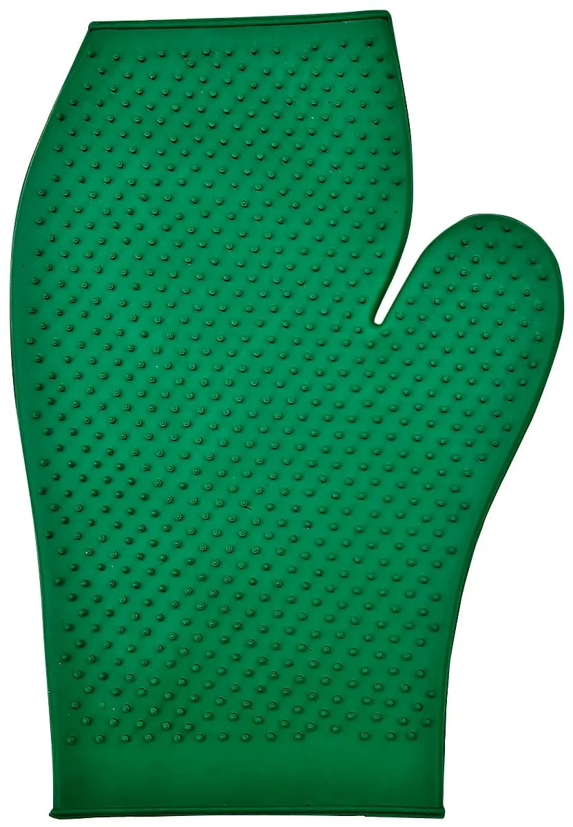Jeffers Groomit Rubber Grooming Glove for Animals