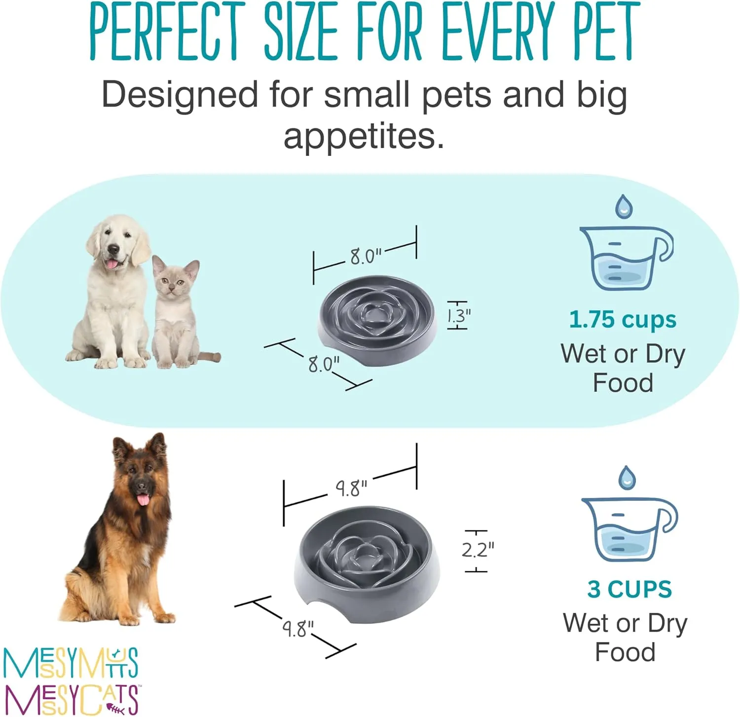 Messy Mutts - Interacountive Slow Feeder