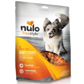 Nulo Freestyle Jerky Strips Chicken with Apples Dog Treat 5 oz.