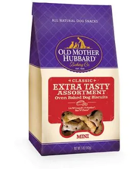Old Mother Hubbard Crunchy Classic Natural Extra Tasty Assortment Mini Biscuits Dog Treats (20-oz)