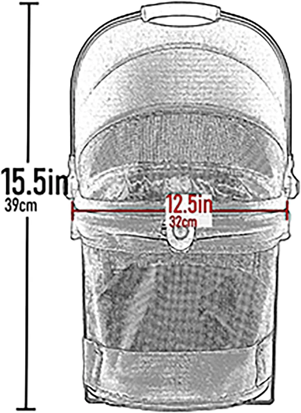 Pet Gear No-Zip View 360 Ultra Lite Pet Safety Carrier & Car Seat for Small Dogs & Cats Push Button Entry, 15", Larkspur