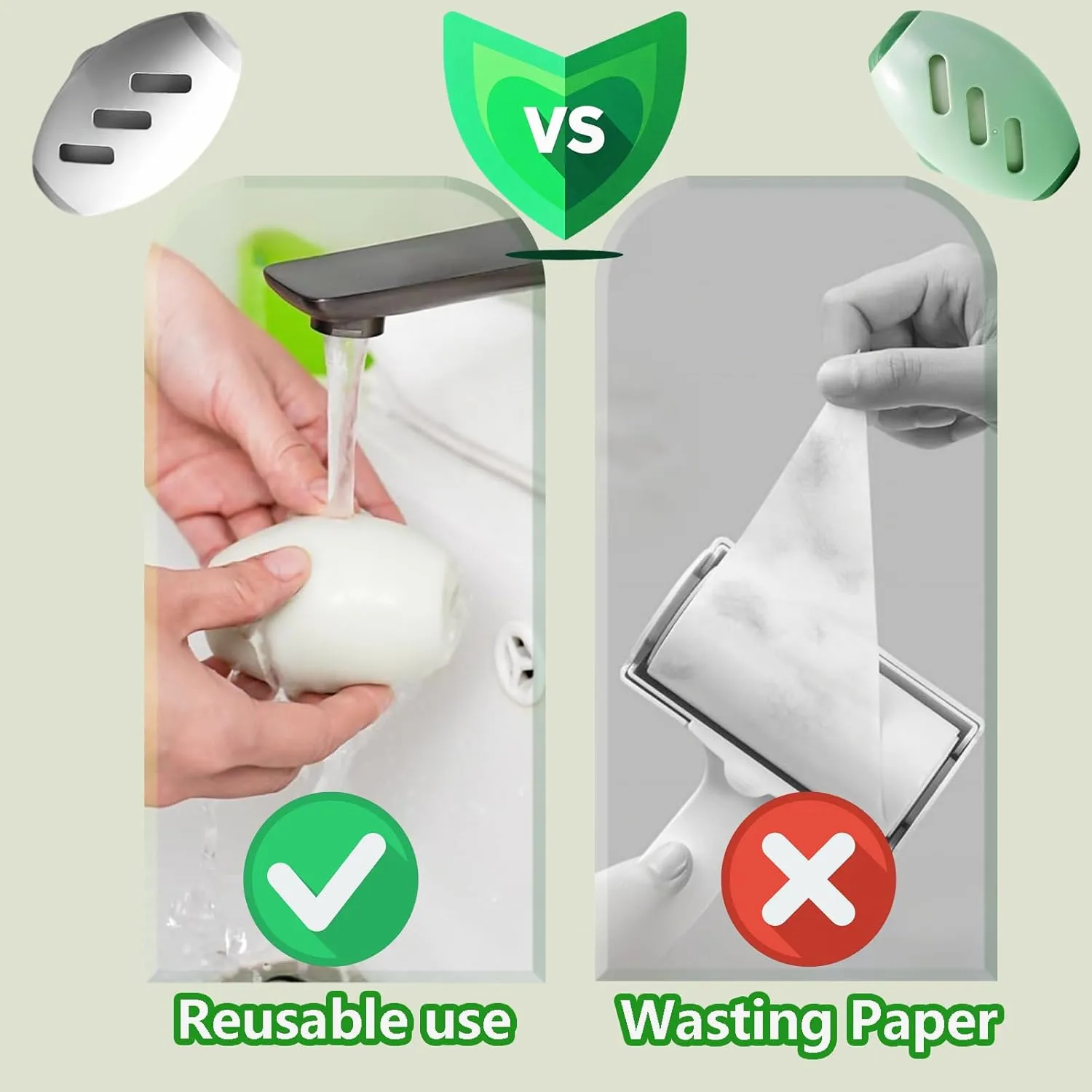 Portable pet Hair Roller, Reusable Lint Rollers for Pet Hair,Washable Reusable Hair Remover for Cleaning Various dust and Debris(White)