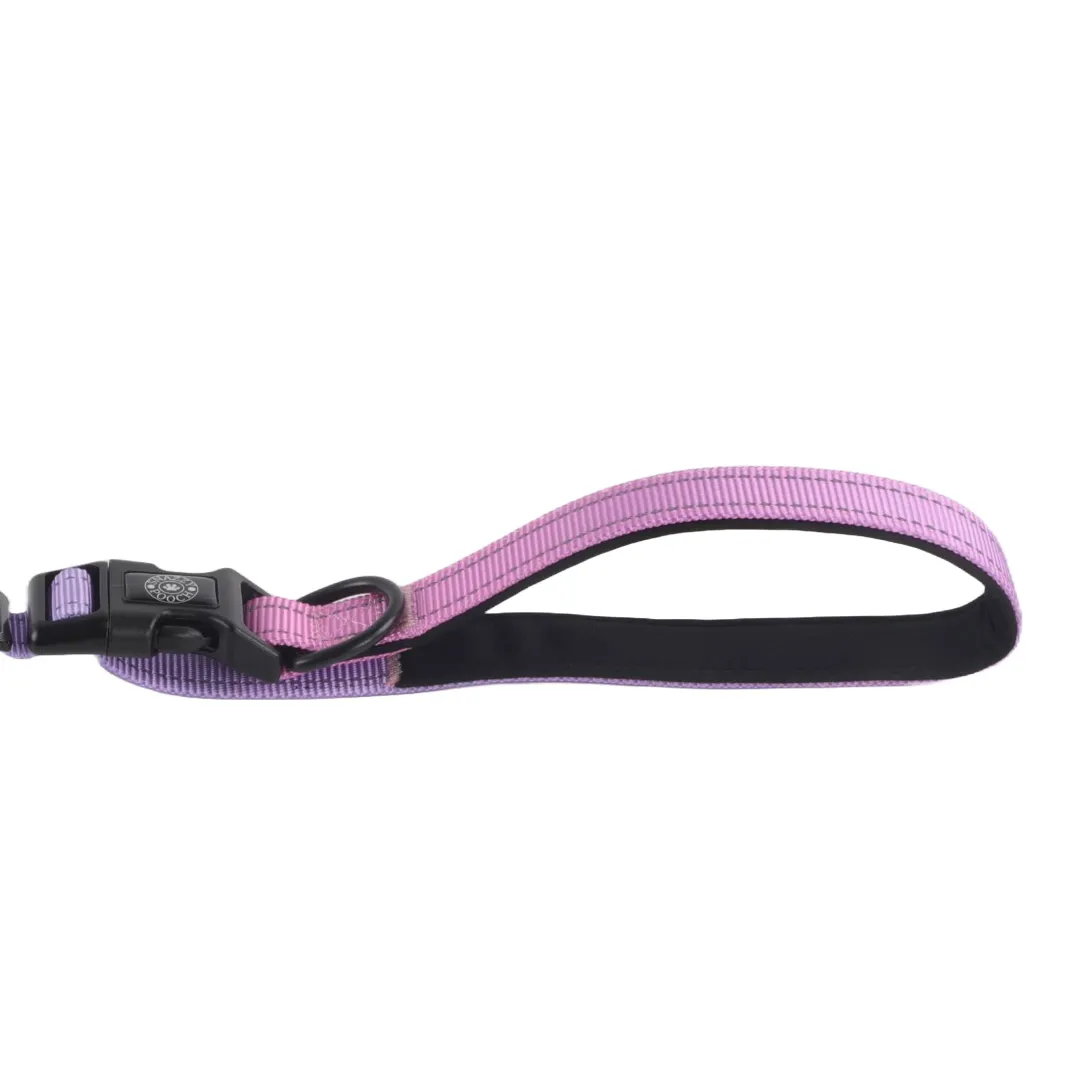 Safety, Style and Control in one lead. The 6 in 1 Reflective Lead With No Pull Technology.