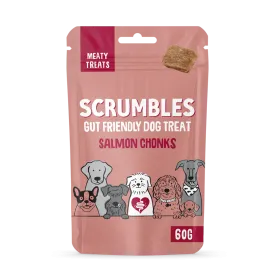 Salmon Chonks: Fish Dog Treats