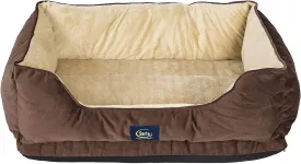 Serta Ortho Cuddler Pet Bed, Mocha