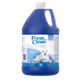 Snowy-Coat Whitening Shampoo Vanilla Scent 15:1 Concentrate Gallon by Fresh 'n Clean