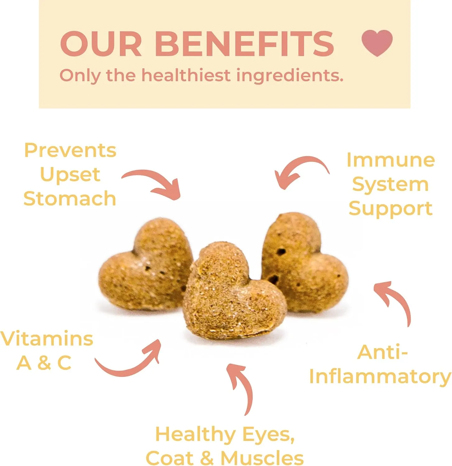 Sweet Potato Dog Treats Organic Ingredients Grain Free Non-GMO Highly Digestible Dog Biscuits Made in USA (8oz)