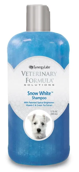 Synergy Labs Veterinary Formula Solutions Snow White Whitening Shampoo - 17 fl Oz