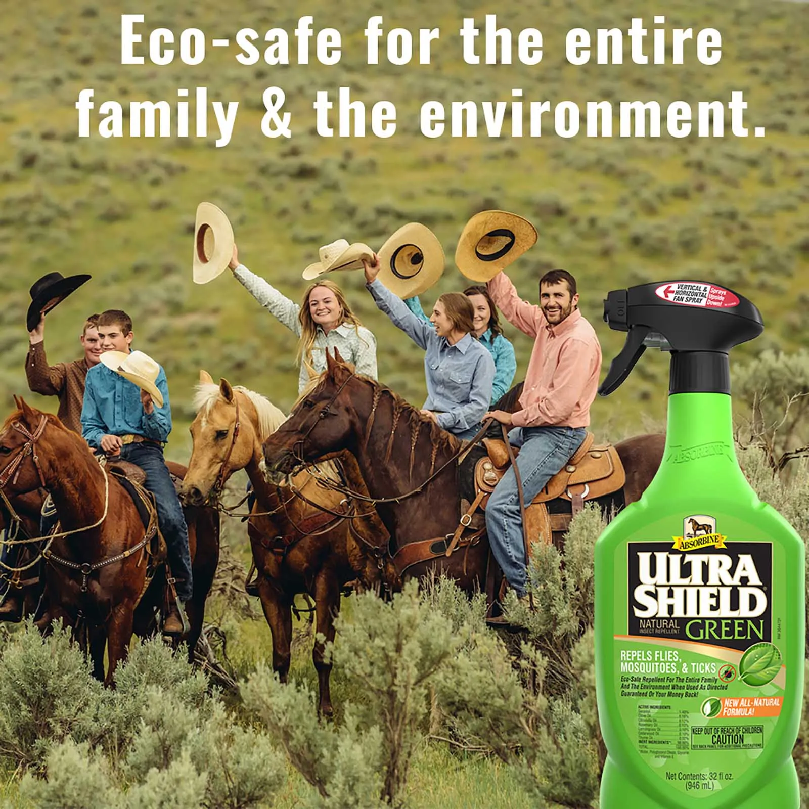 UltraShield Green Natural Fly Repellent