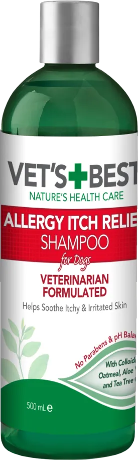 VET'S BEST Allergy Itch Relief Shampoo For Dogs