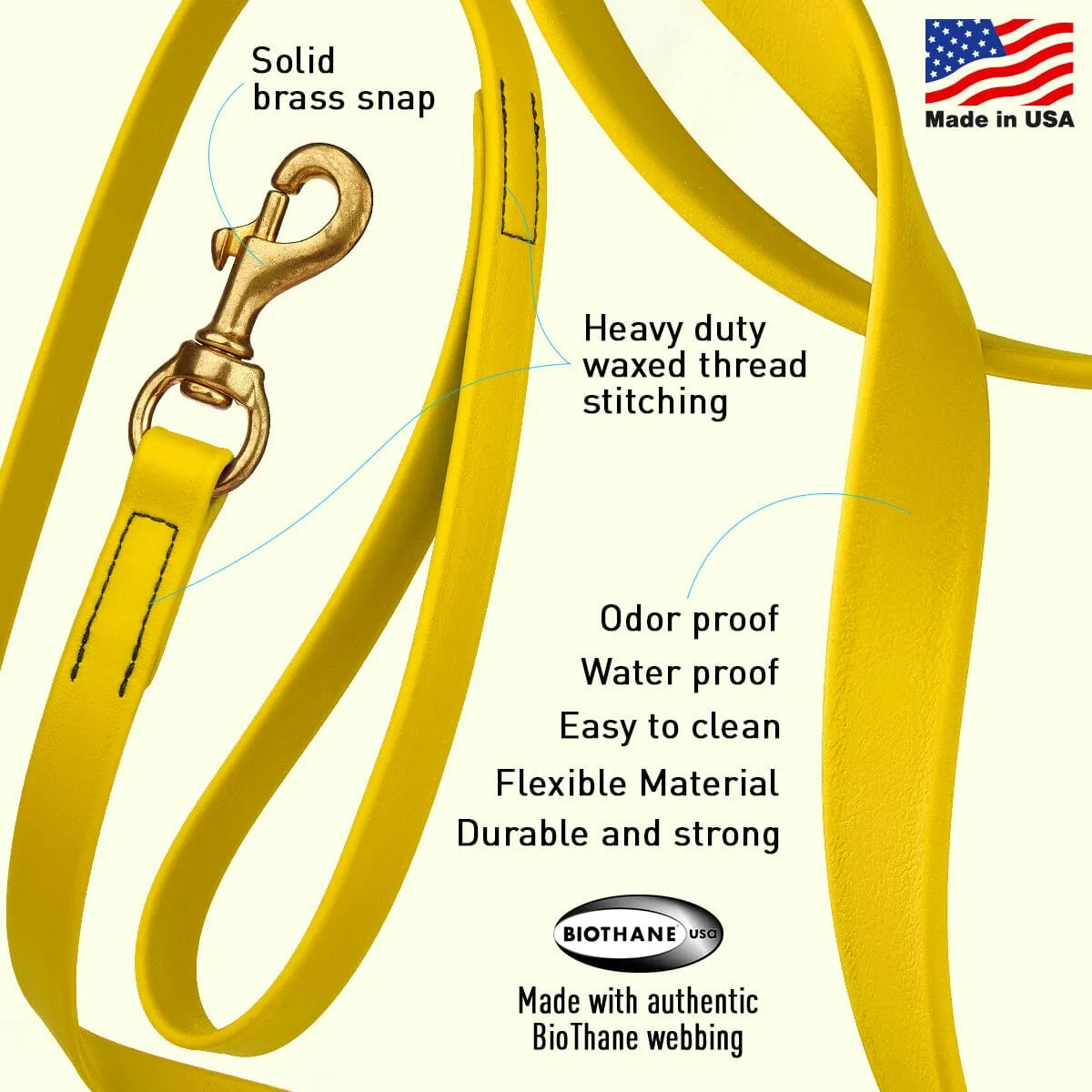 Viper Biothane Working Lead 4 ft
